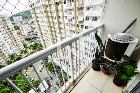 Varanda da Sala de apartamento para alugar com 2 quartos, 51m² em Del Castilho, Rio de Janeiro