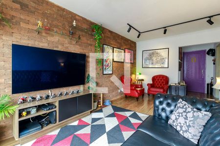 Sala de apartamento à venda com 3 quartos, 83m² em Chácara Santo Antônio (zona Sul), São Paulo