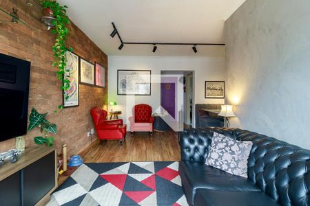 Sala de apartamento à venda com 3 quartos, 83m² em Chácara Santo Antônio (zona Sul), São Paulo