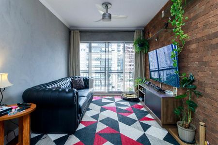 Sala de apartamento à venda com 3 quartos, 83m² em Chácara Santo Antônio (zona Sul), São Paulo
