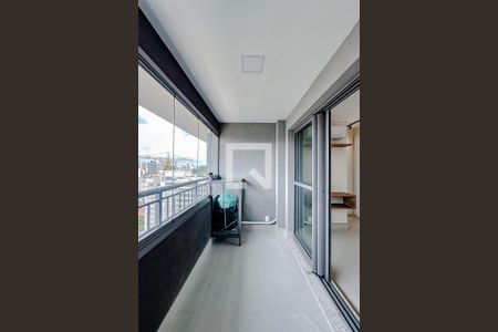 Studio à venda com 30m², 1 quarto e sem vagaVaranda