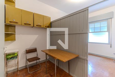 Cozinha de kitnet/studio para alugar com 1 quarto, 32m² em Santa Ifigênia, São Paulo
