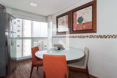 Varanda da Sala de apartamento à venda com 2 quartos, 57m² em Panamby, São Paulo