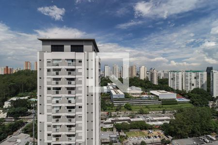 Vista da Suíte de apartamento à venda com 2 quartos, 57m² em Panamby, São Paulo