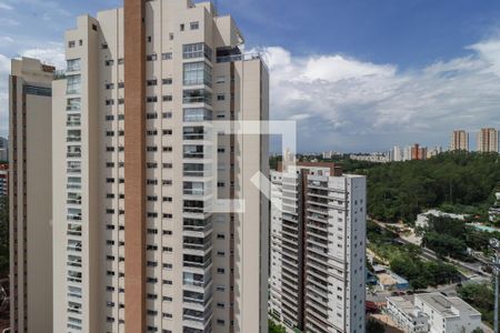 Vista da Varanda da Sala de apartamento à venda com 2 quartos, 57m² em Panamby, São Paulo