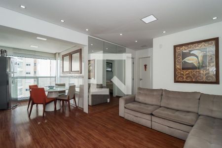 Sala de apartamento à venda com 2 quartos, 57m² em Panamby, São Paulo