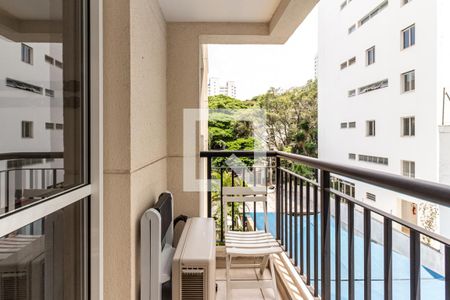 Apartamento à venda com 45m², 1 quarto e 1 vaga Apartamento à venda com 45m², 1 quarto e 1 vagaVaranda