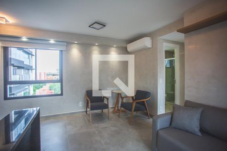 Sala de Estar de apartamento à venda com 2 quartos, 66m² em Vila Clementino, São Paulo