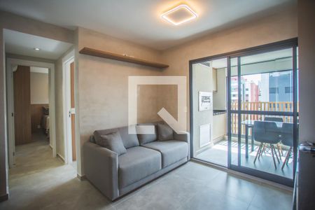 Sala de Estar de apartamento à venda com 2 quartos, 66m² em Vila Clementino, São Paulo