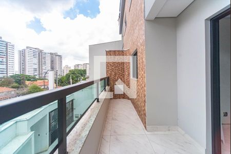 Apartamento à venda com 72m², 3 quartos e 2 vagasVaranda do Quarto 3