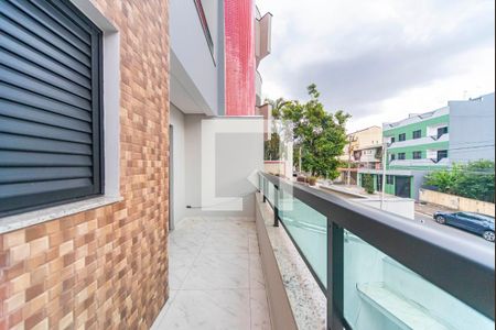 Apartamento à venda com 72m², 3 quartos e 2 vagasVaranda do Quarto 3