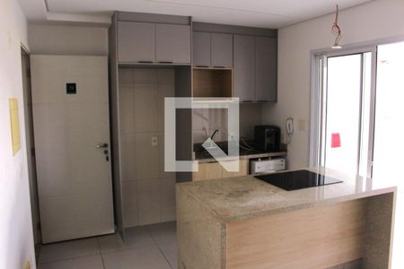 Sala/Cozinha de apartamento à venda com 1 quarto, 40m² em Jardim São Paulo, São Paulo