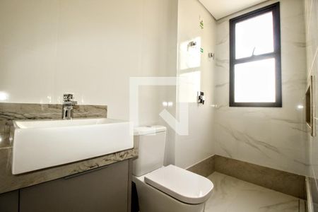 Banheiro da Suíte de apartamento à venda com 3 quartos, 107m² em Funcionários, Belo Horizonte