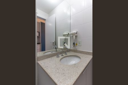 Studio para alugar com 27m², 1 quarto e sem vaga Studio para alugar com 27m², 1 quarto e sem vagaBanheiro