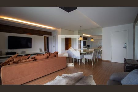 Sala de apartamento para alugar com 3 quartos, 110m² em Barra da Tijuca, Rio de Janeiro