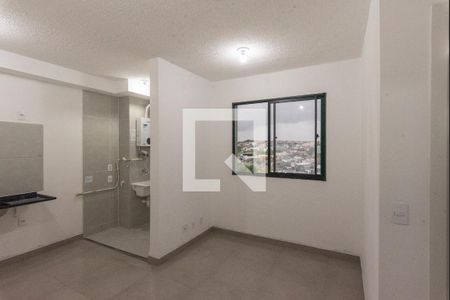 Sala/Cozinha de apartamento à venda com 2 quartos, 38m² em Residencial Parque da Fazenda, Campinas