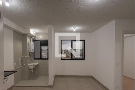 Sala/Cozinha de apartamento à venda com 2 quartos, 38m² em Residencial Parque da Fazenda, Campinas