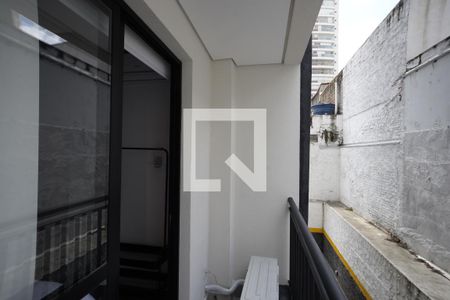 Studio para alugar com 29m², 1 quarto e sem vagaVaranda