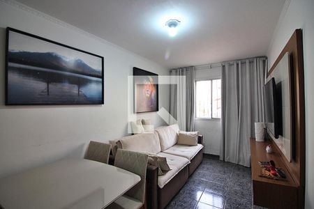 Sala de apartamento à venda com 1 quarto, 45m² em Baeta Neves, São Bernardo do Campo