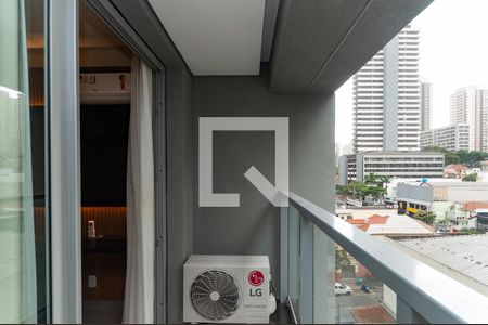 Varanda de kitnet/studio à venda com 1 quarto, 25m² em Pompeia, São Paulo