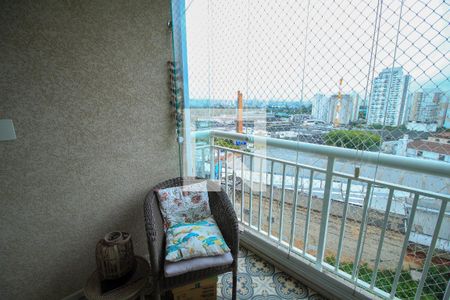 Varanda da Sala de apartamento à venda com 3 quartos, 65m² em Catumbi, São Paulo