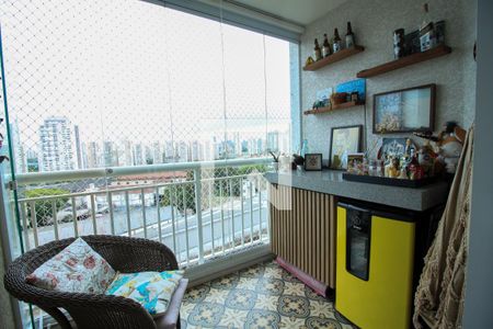 Varanda da Sala de apartamento à venda com 3 quartos, 65m² em Catumbi, São Paulo