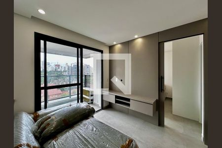 Sala de apartamento para alugar com 1 quarto, 40m² em Brooklin, São Paulo