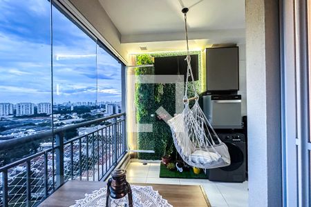 Varanda da Sala de apartamento para alugar com 2 quartos, 59m² em Pari, São Paulo