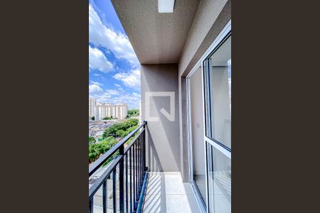 Varanda da Sala de apartamento para alugar com 2 quartos, 37m² em Belenzinho, São Paulo