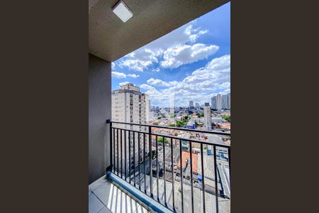 Varanda da Sala de apartamento para alugar com 2 quartos, 37m² em Belenzinho, São Paulo