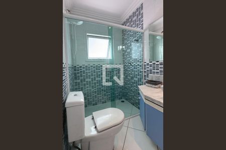 Casa de condomínio para alugar com 350m², 3 quartos e 6 vagasBanheiro da Suíte 2