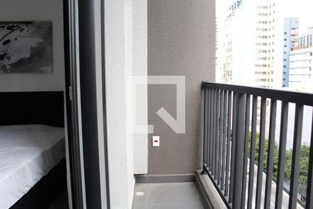 Studio para alugar com 22m², 1 quarto e sem vagaVaranda