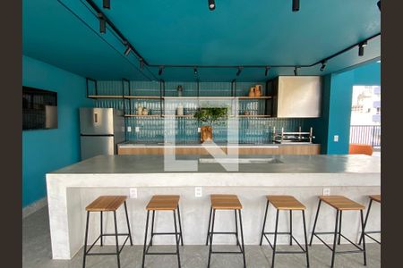 Studio para alugar com 22m², 1 quarto e sem vaga Studio para alugar com 22m², 1 quarto e sem vagaÁrea comum - Churrasqueira