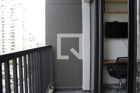 Studio para alugar com 22m², 1 quarto e sem vagaVaranda
