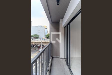 Varanda de kitnet/studio à venda com 1 quarto, 32m² em Vila Buarque, São Paulo