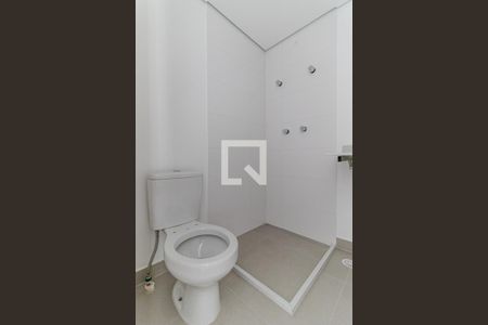 Banheiro de kitnet/studio para alugar com 1 quarto, 22m² em Vila Buarque, São Paulo