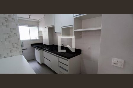Cozinha de apartamento para alugar com 2 quartos, 44m² em Jardim Leonidas Moreira, São Paulo