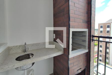 Varanda Gourmet de apartamento à venda com 3 quartos, 79m² em Swiss Park, Campinas