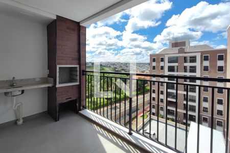 Varanda Gourmet de apartamento à venda com 3 quartos, 79m² em Swiss Park, Campinas