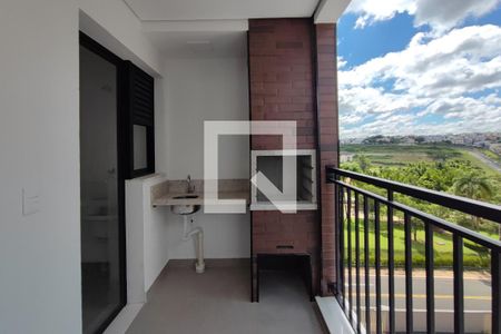 Varanda Gourmet de apartamento à venda com 3 quartos, 79m² em Swiss Park, Campinas