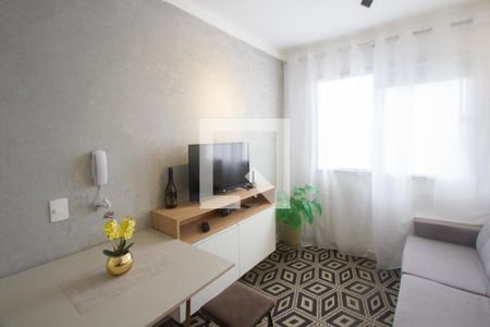 Sala de apartamento para alugar com 1 quarto, 28m² em Jardim Mirante, São Paulo