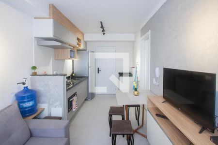 Sala de apartamento para alugar com 1 quarto, 28m² em Jardim Mirante, São Paulo