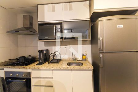 Cozinha de apartamento para alugar com 1 quarto, 40m² em Brás, São Paulo