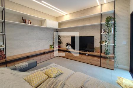 Sala de Estar de casa de condomínio à venda com 3 quartos, 290m² em Swiss Park, Campinas