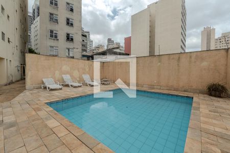 Apartamento para alugar com 40m², 1 quarto e 1 vaga Apartamento para alugar com 40m², 1 quarto e 1 vagaÁrea comum - Piscina