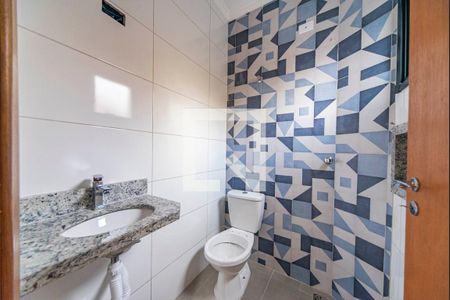 Casa de condomínio à venda com 89m², 2 quartos e 1 vagaBanheiro do Quarto 2