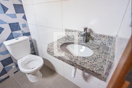 Casa de condomínio à venda com 89m², 2 quartos e 1 vagaBanheiro do Quarto 2