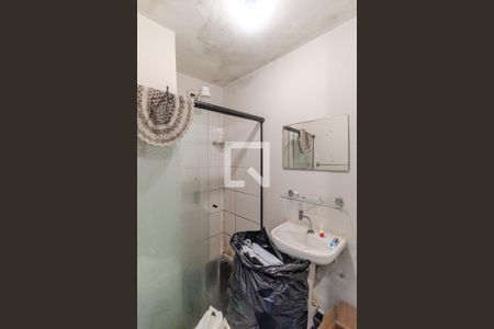 Banheiro de kitnet/studio à venda com 1 quarto, 32m² em Santa Ifigênia, São Paulo