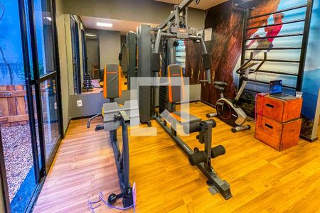 Studio para alugar com 24m², 1 quarto e sem vaga Studio para alugar com 24m², 1 quarto e sem vagaÁrea comum - Academia