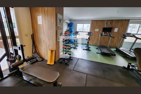 Apartamento para alugar com 48m², 1 quarto e 1 vaga Apartamento para alugar com 48m², 1 quarto e 1 vagaÁrea comum - Academia